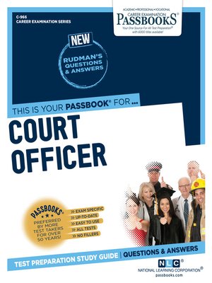 cover image of Court Officer